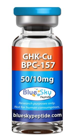 Blend GHK-Cu 50mg with BPC-157 10mg